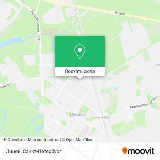 Карта Лицей