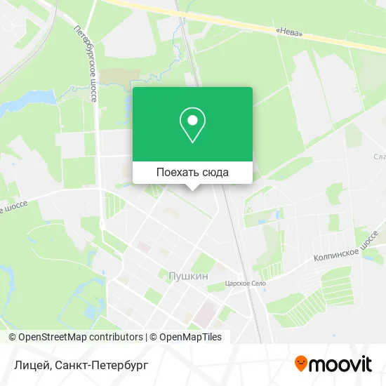 Карта Лицей