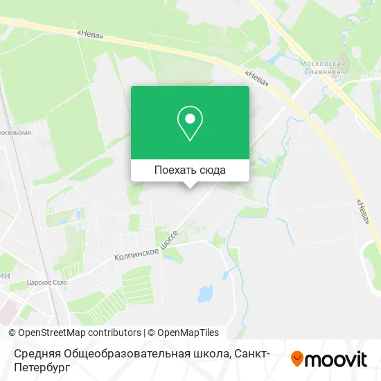 Карта Средняя Общеобразовательная школа