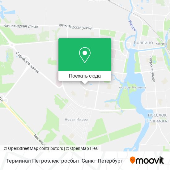 Карта Терминал Петроэлектросбыт