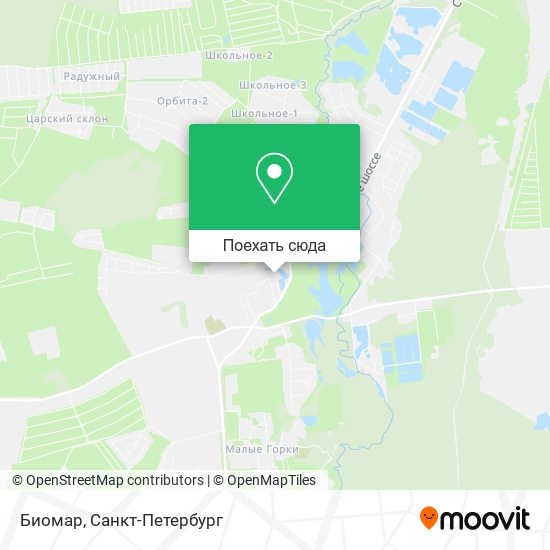 Карта Биомар