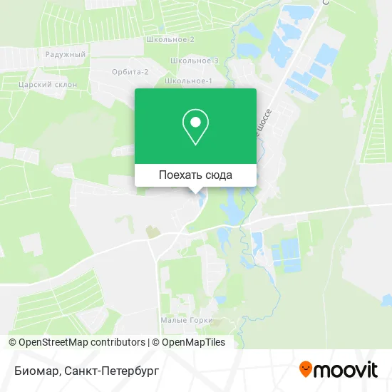 Карта Биомар