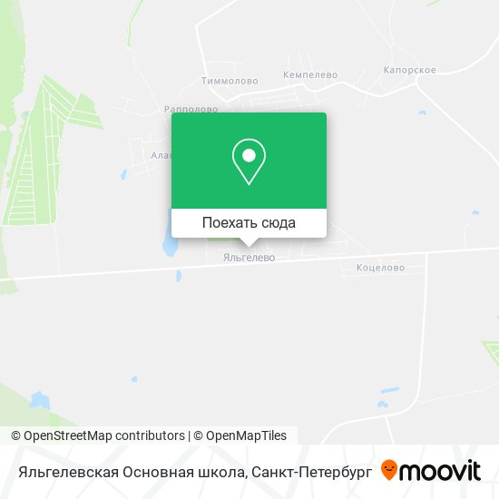 Карта Яльгелевская Основная школа