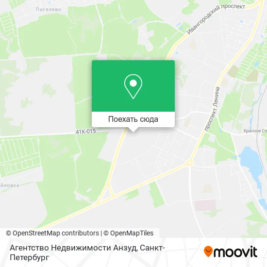 Карта Агентство Недвижимости Анзуд
