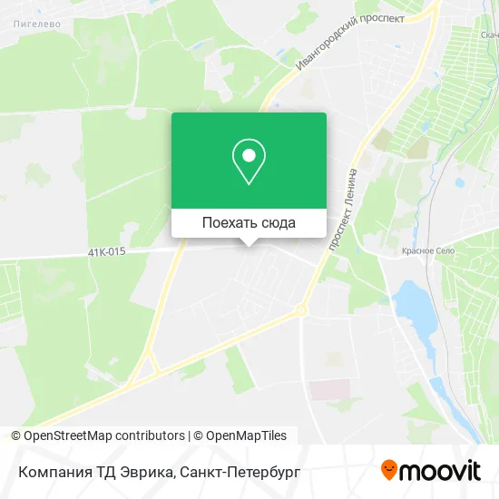 Карта Компания ТД Эврика