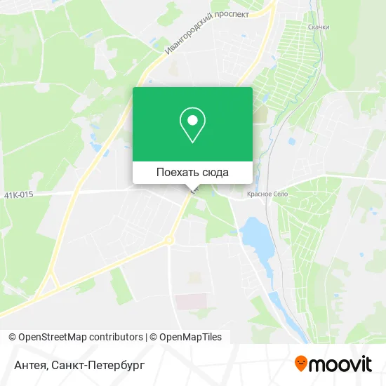 Карта Антея
