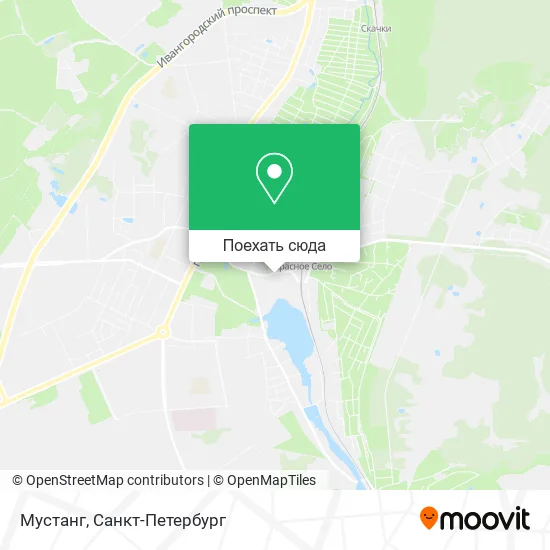 Карта Мустанг