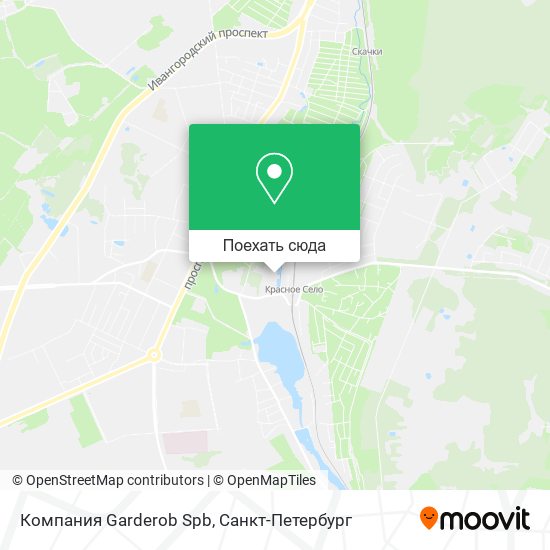 Карта Компания Garderob Spb