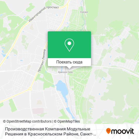Карта Производственная Компания Модульные Решения в Красносельском Районе
