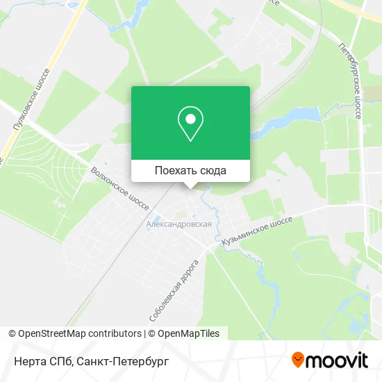 Карта Нерта СПб
