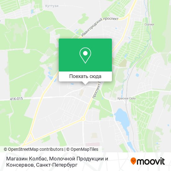 Карта Магазин Колбас, Молочной Продукции и Консервов