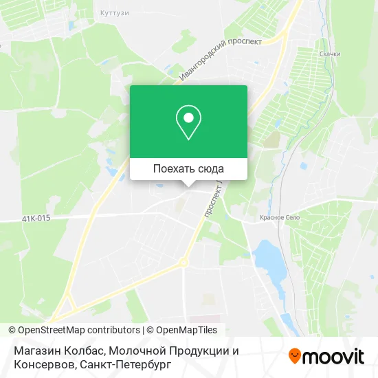 Карта Магазин Колбас, Молочной Продукции и Консервов