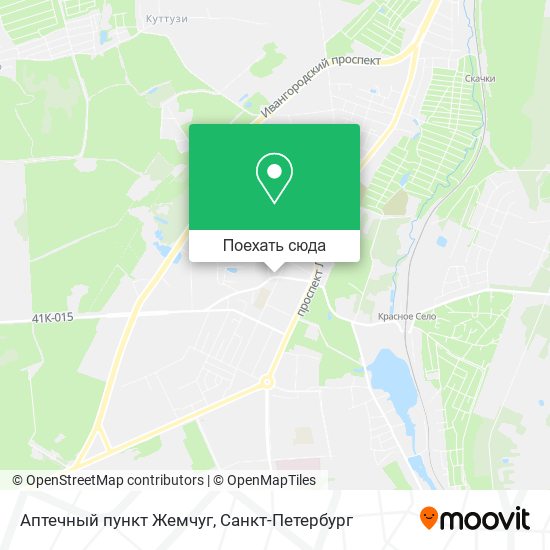 Карта Аптечный пункт Жемчуг