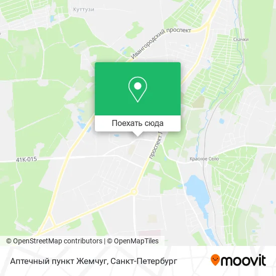Карта Аптечный пункт Жемчуг