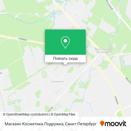 Карта Магазин Косметики Подружка