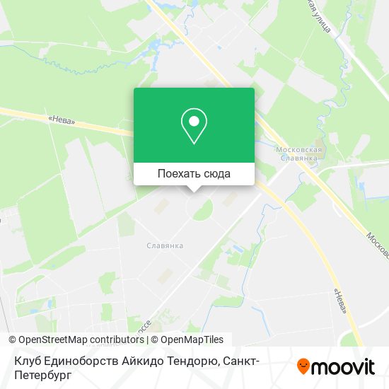 Карта Клуб Единоборств Айкидо Тендорю