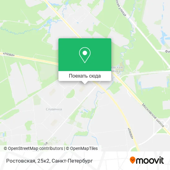 Карта Ростовская, 25к2
