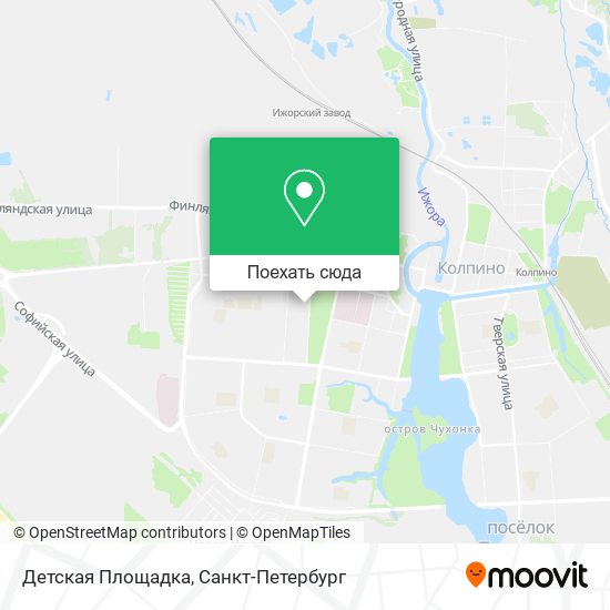 Карта Детская Площадка