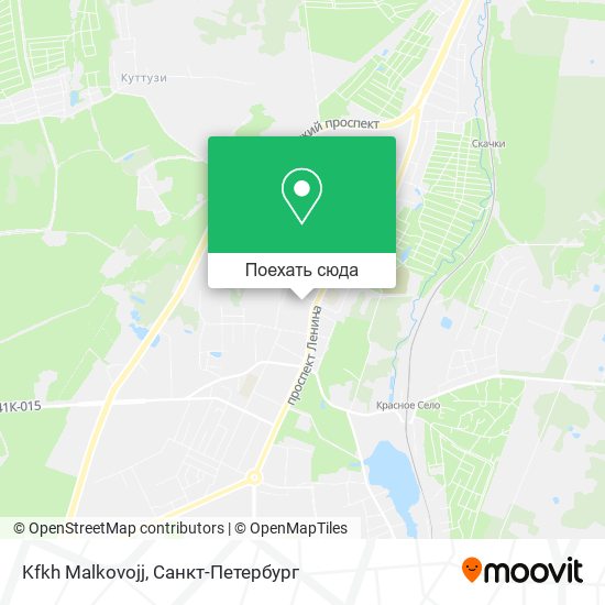 Карта Kfkh Malkovojj