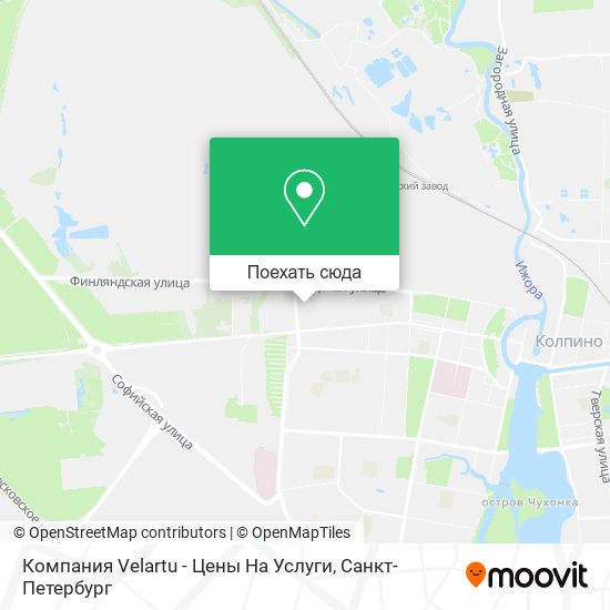 Карта Компания Velartu - Цены На Услуги
