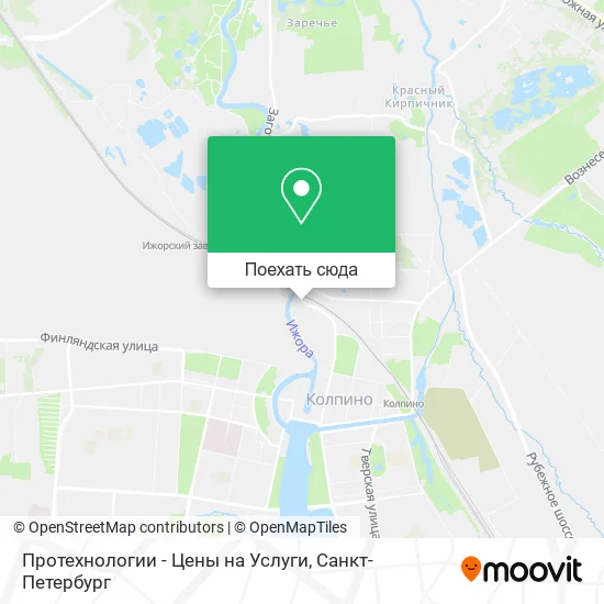 Карта Протехнологии - Цены на Услуги