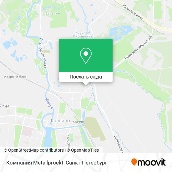 Карта Компания Metallproekt