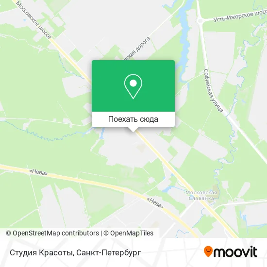 Карта Студия Красоты