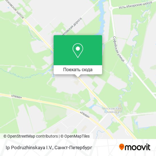 Карта Ip Podruzhinskaya I.V.