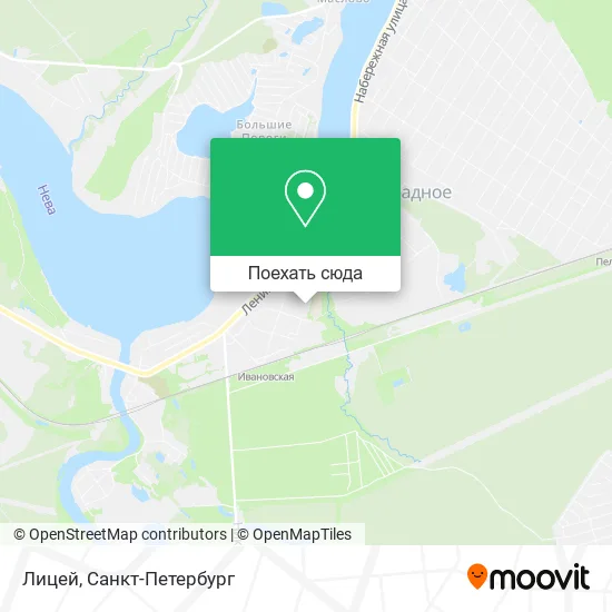 Карта Лицей