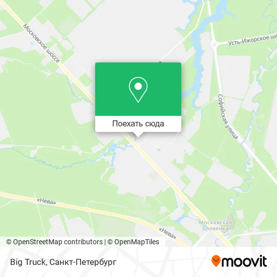 Карта Big Truck