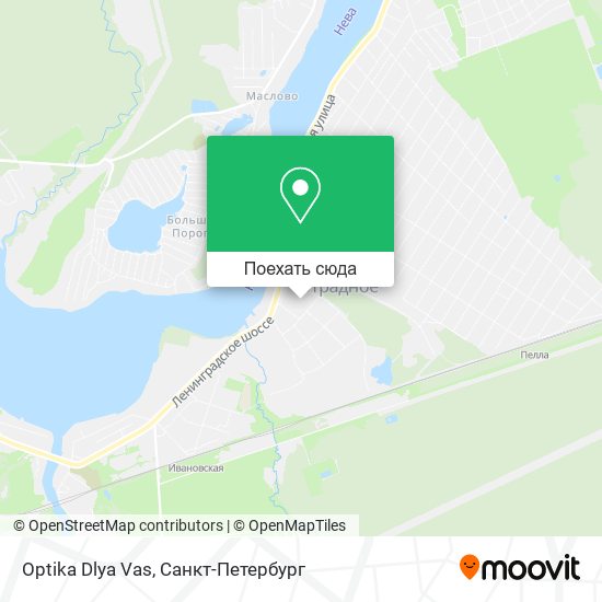 Карта Optika Dlya Vas