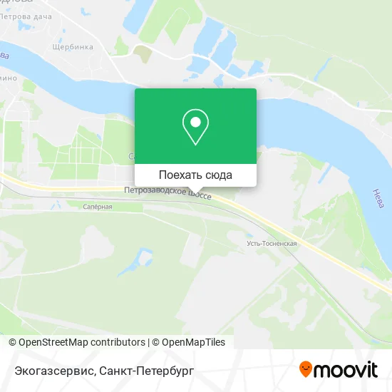 Карта Экогазсервис