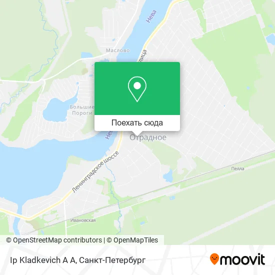 Карта Ip Kladkevich A A