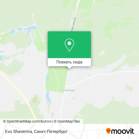 Карта Evo Shaverma