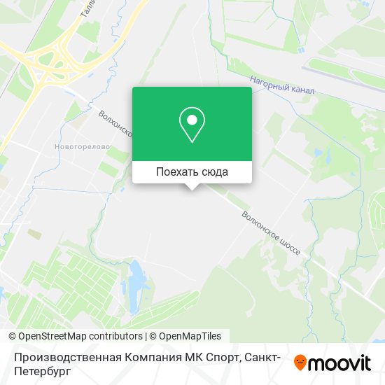 Карта Производственная Компания МК Спорт