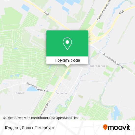 Карта Юлдент