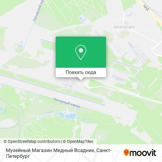 Карта Музейный Магазин Медный Всадник