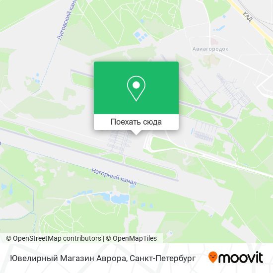 Карта Ювелирный Магазин Аврора