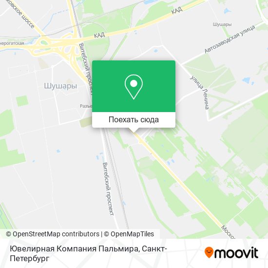 Карта Ювелирная Компания Пальмира