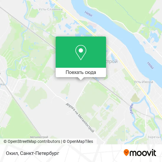 Карта Окил