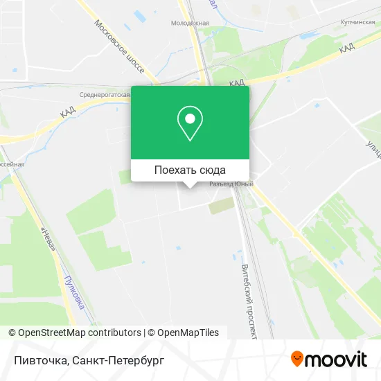 Карта Пивточка