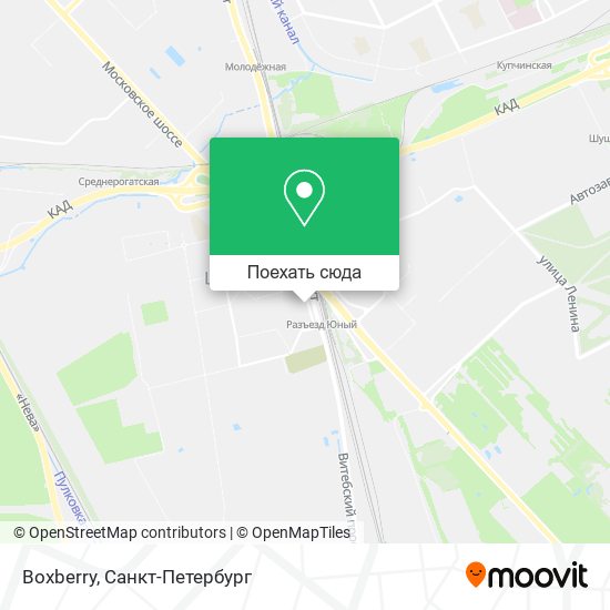 Карта Boxberry