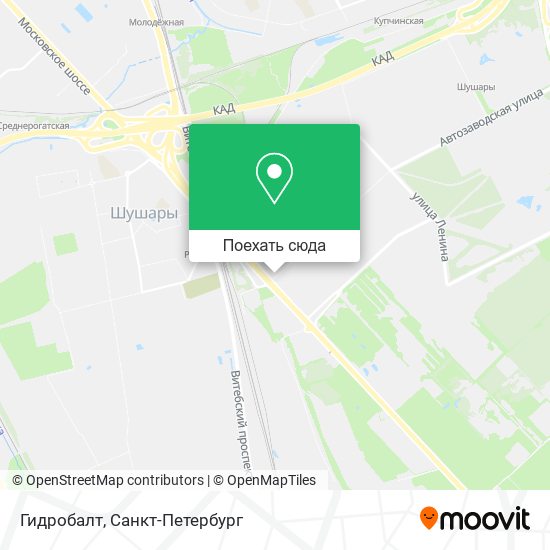 Карта Гидробалт