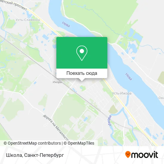 Карта Школа