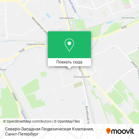 Карта Северо-Западная Геодезическая Компания