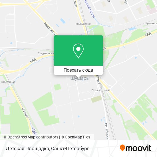 Карта Детская Площадка