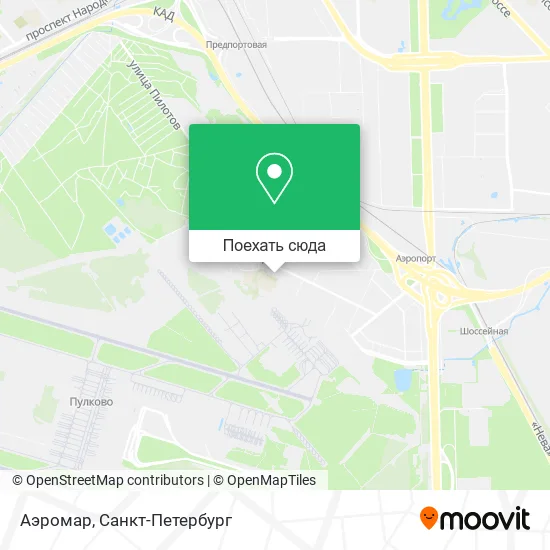 Карта Аэромар