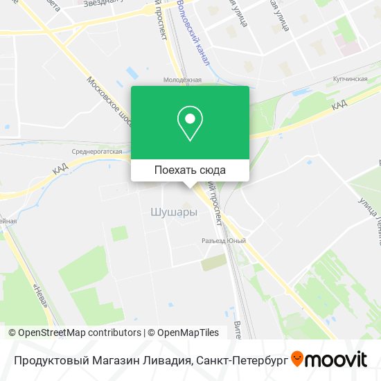 Карта Продуктовый Магазин Ливадия