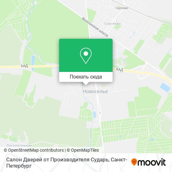 Карта Салон Дверей от Производителя Сударь