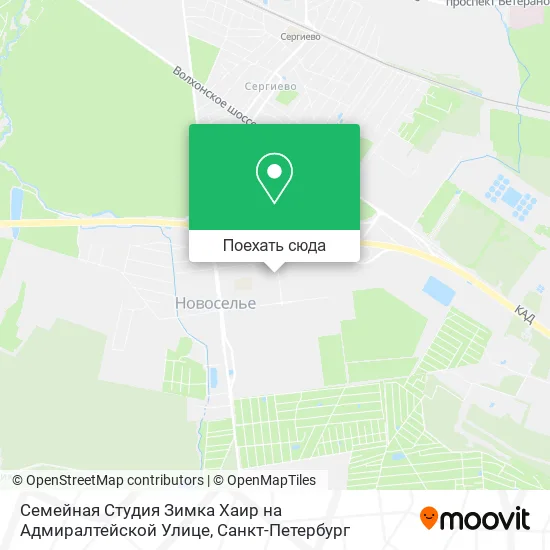 Карта Семейная Студия Зимка Хаир на Адмиралтейской Улице